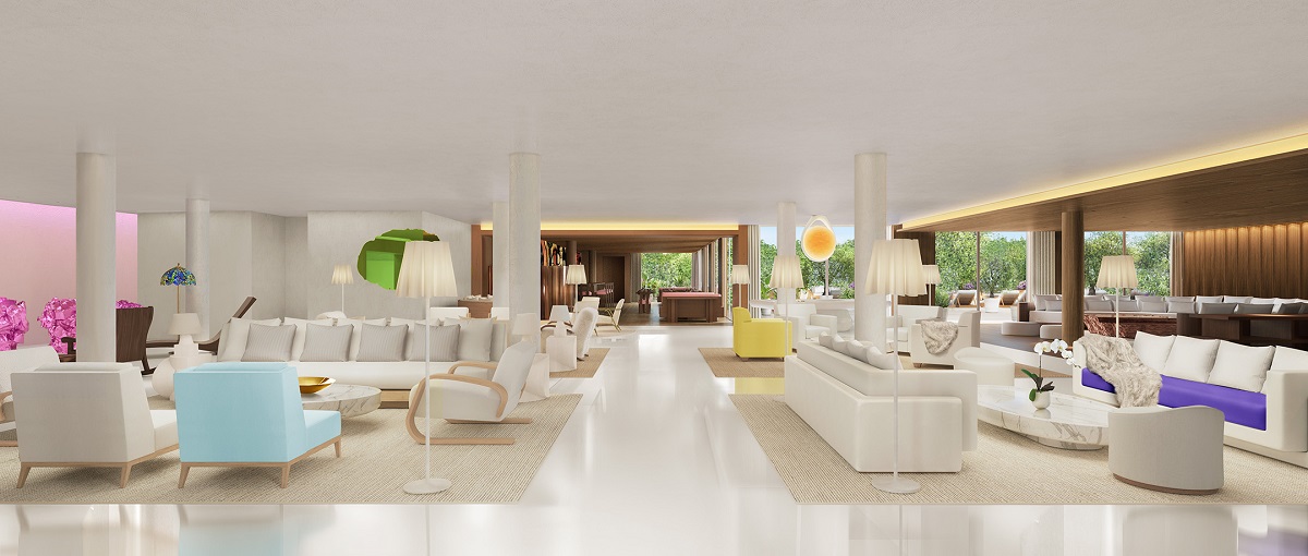 Lobby (3) at PUBLIC West Hollywood - Rendering