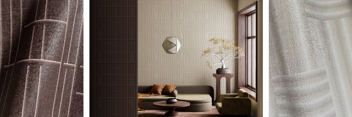 Newmor, The Reflection Room, Timber Check and Labyrinth by Elise Luttik