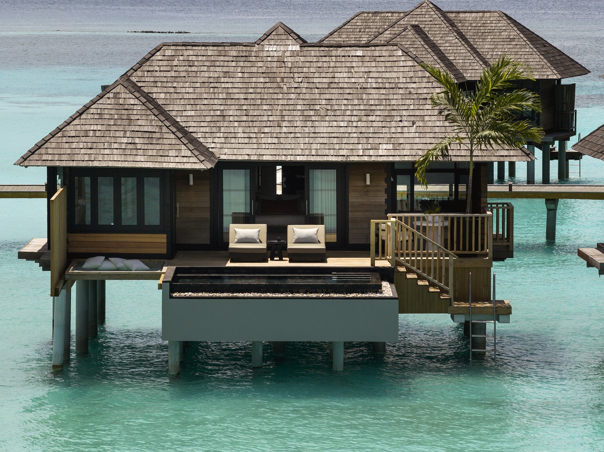 over water villa Sun Siyam Iru Fushi