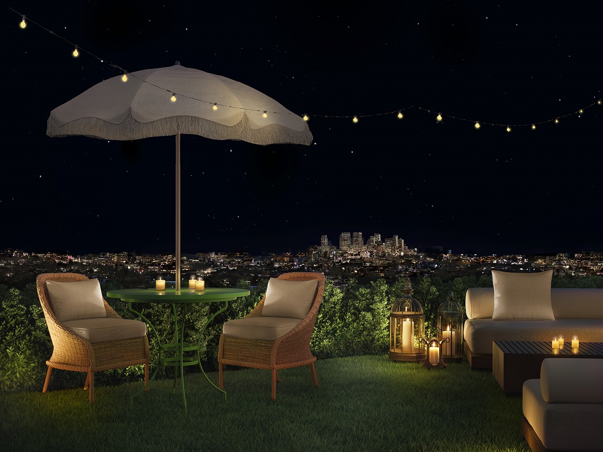 The Roof at PUBLIC West Hollywood - Rendering