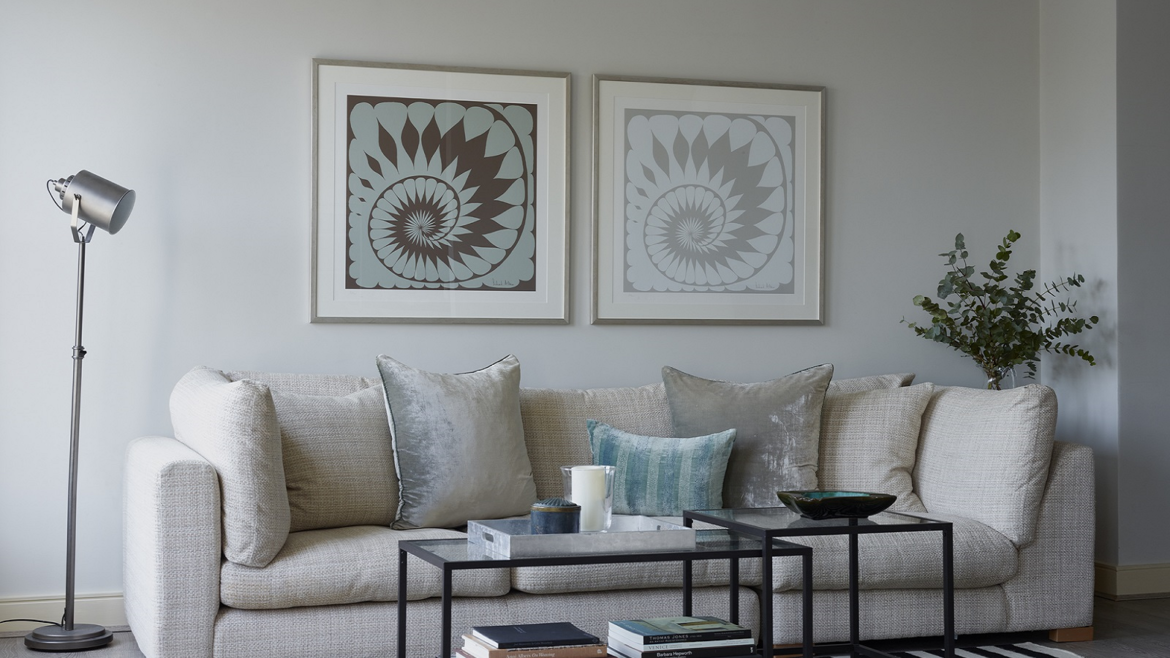 Drawn from the iconic Richard Allan archive of silk scarf designs circa 1960 and 1970, a new collection of artwork prints