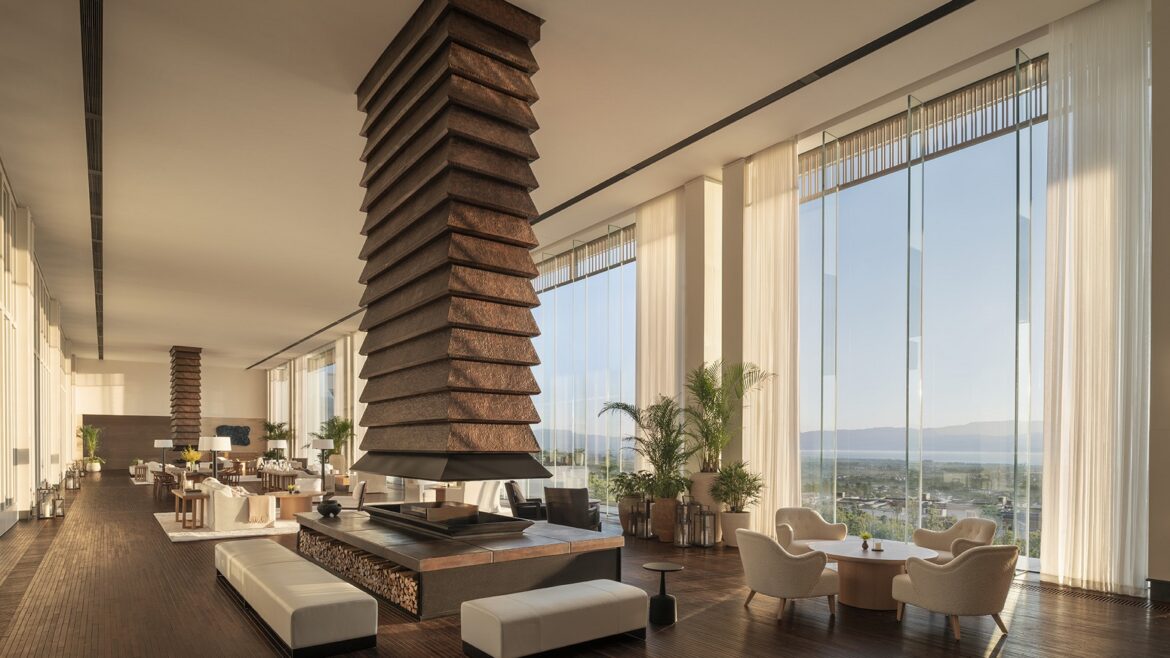 The Dali EDITION - Lobby with Erhai Lake Views