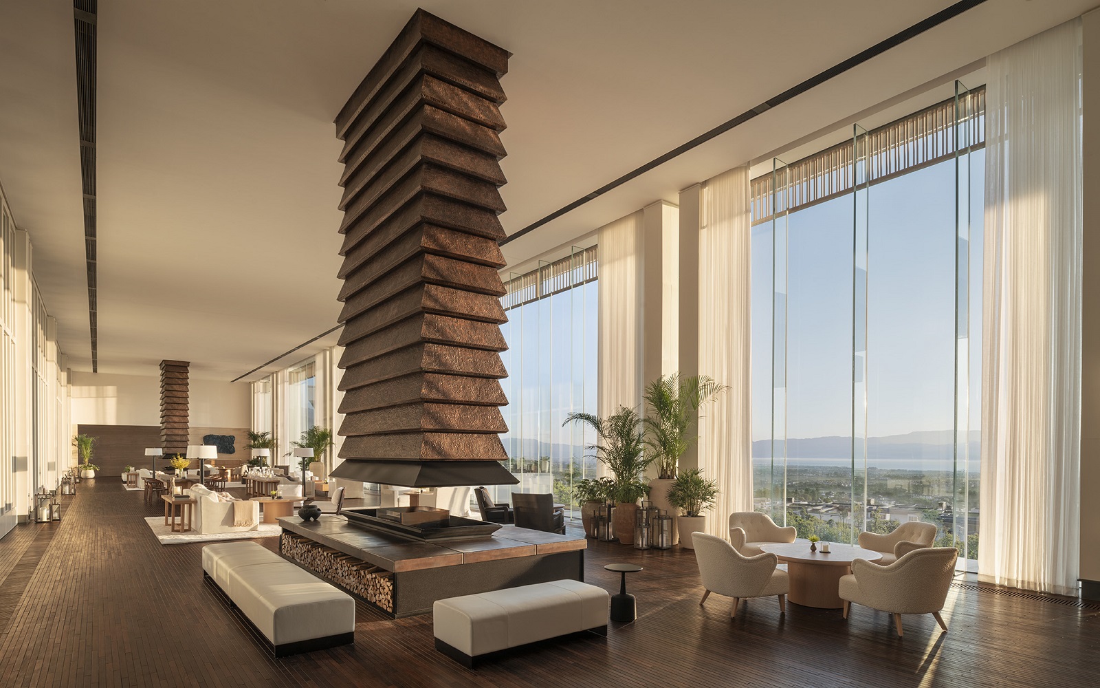 The Dali EDITION - Lobby with Erhai Lake Views