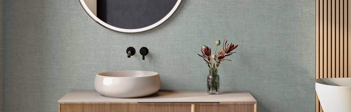 Canvas Luxe powder room