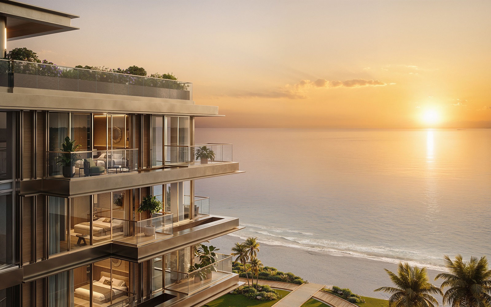 sunset Cheval Residences Dubai Islands