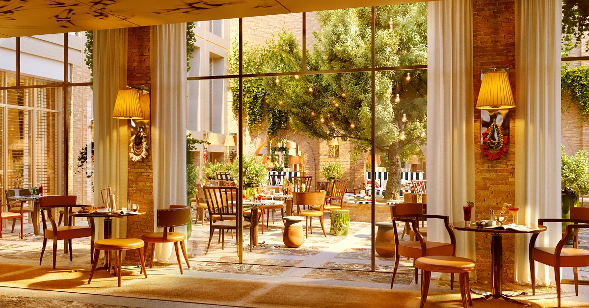 As in Paris and Madrid, Philippe Starck is responsible for the artistic direction of Brach Roma