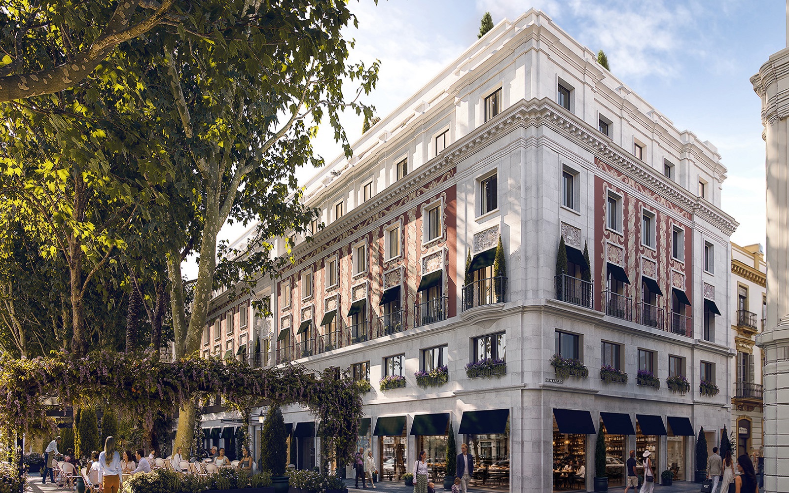 render - facade Four Seasons Sevilla