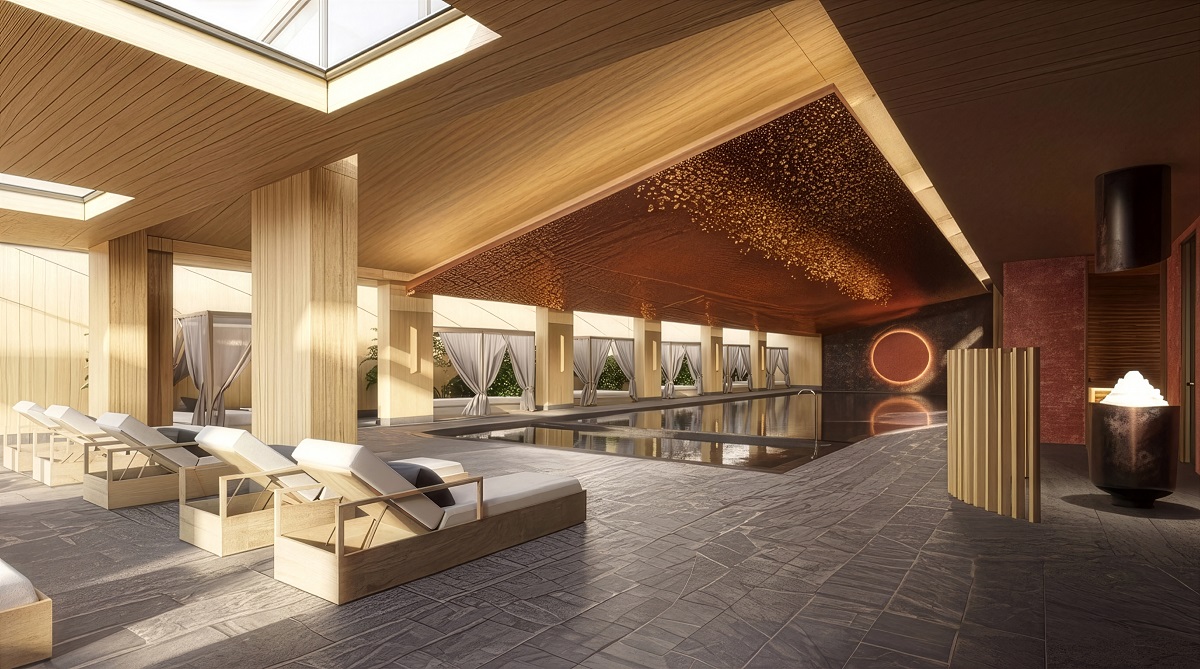 indoor Spa and pool Fairmont Cheshire, The Mere 