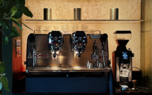 cimbali coffee machine at Alila Shanghai