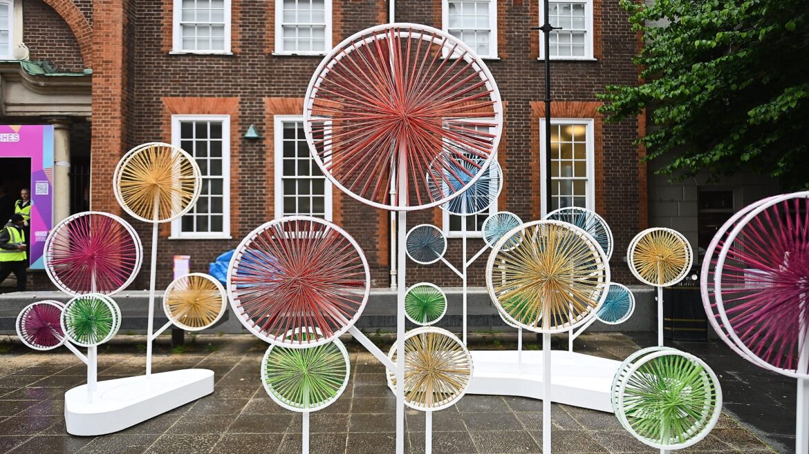 Clerkenwell Design Week 2026 colour installation
