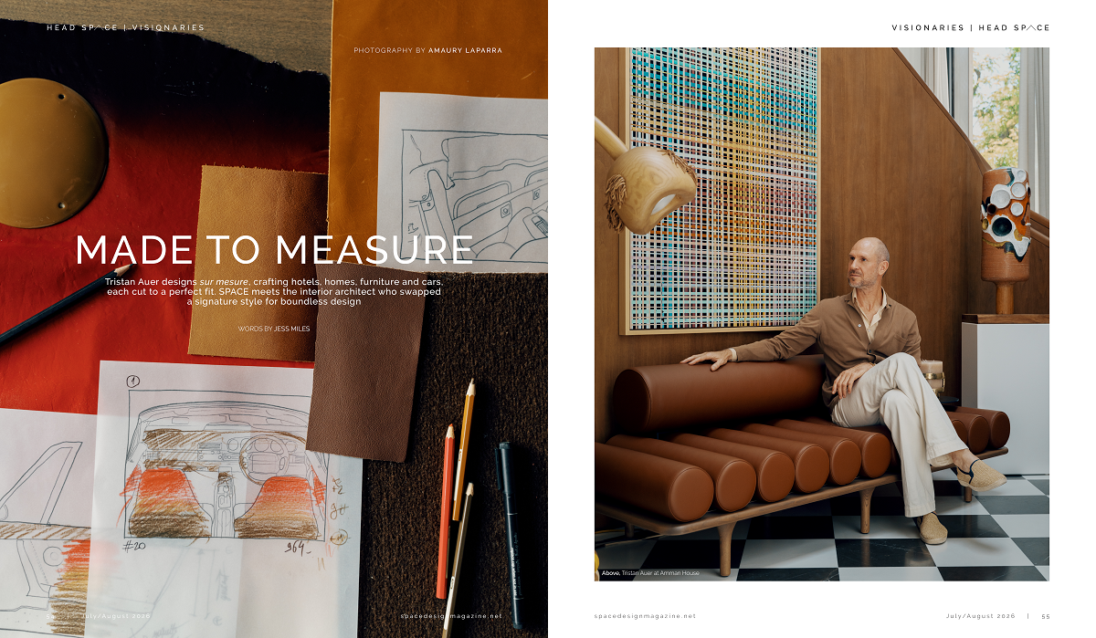 Tristan Auer, who shares his sur mesure philosophy and why, for him, luxury means singularity