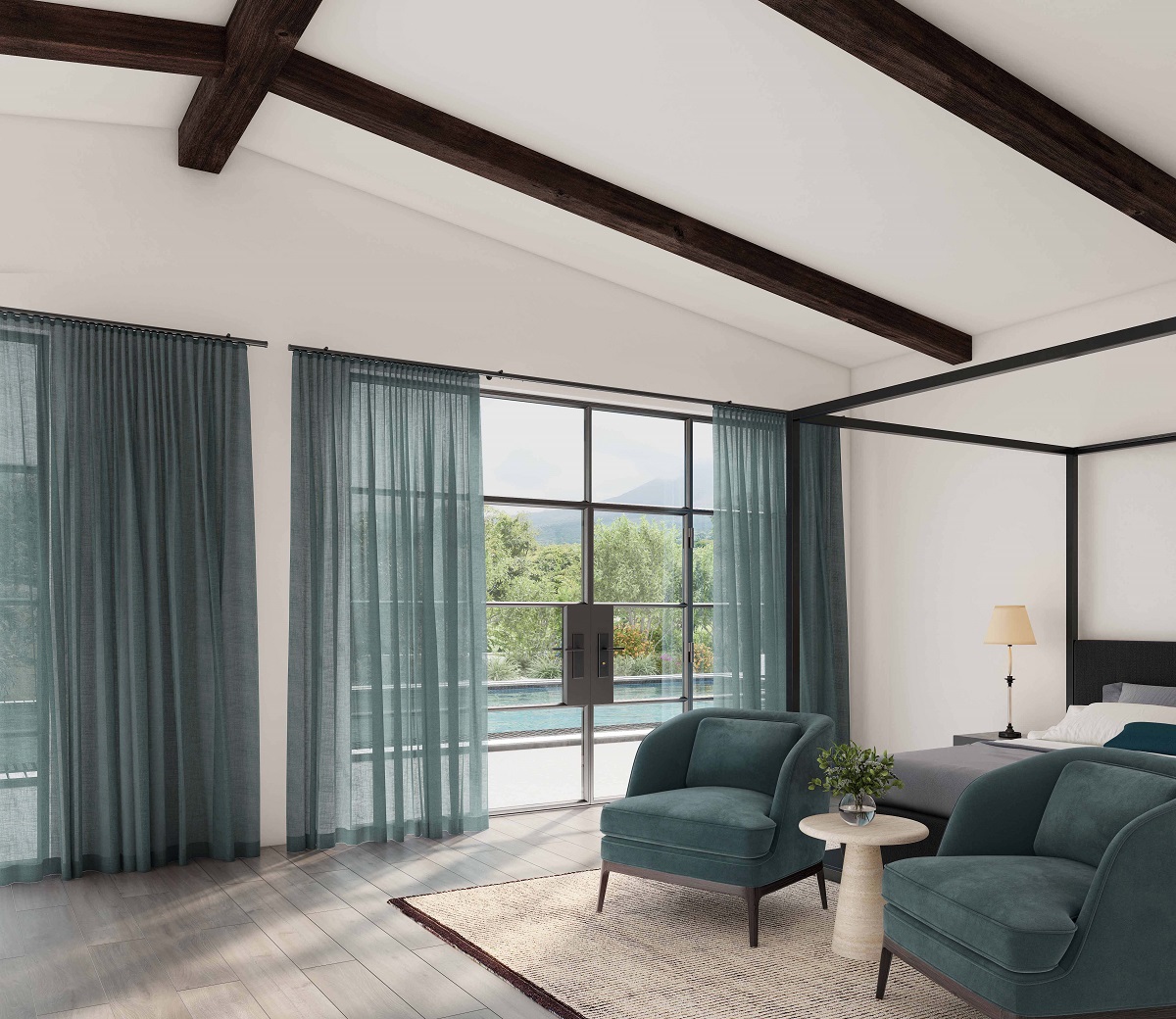Sekers reintroduces its popular wide-width FR sheer, Bobal, now refreshed with an expanded palette of 24 new contemporary colours