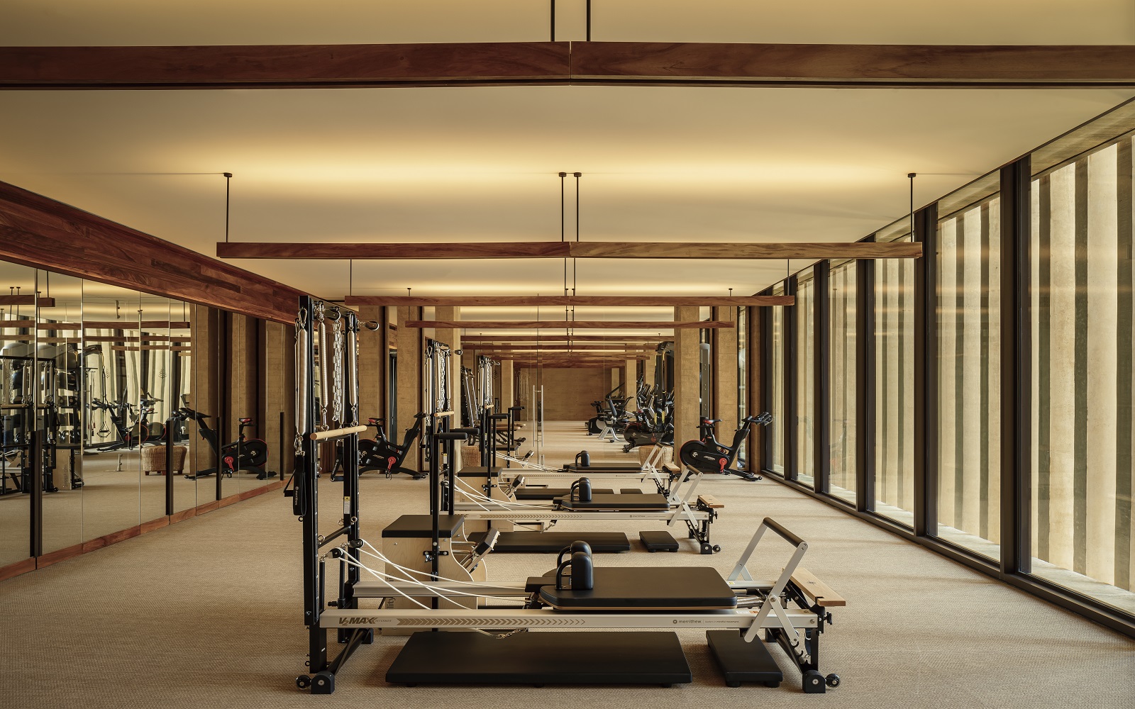 gym with machines in Four seasons Hotel Tamarindo
