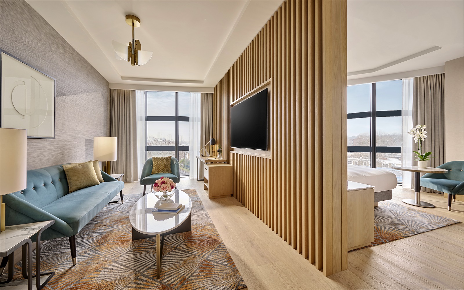 ulster carpets in Hyatt-Regency-London-Olympia-Regency-Executive-Suite-3