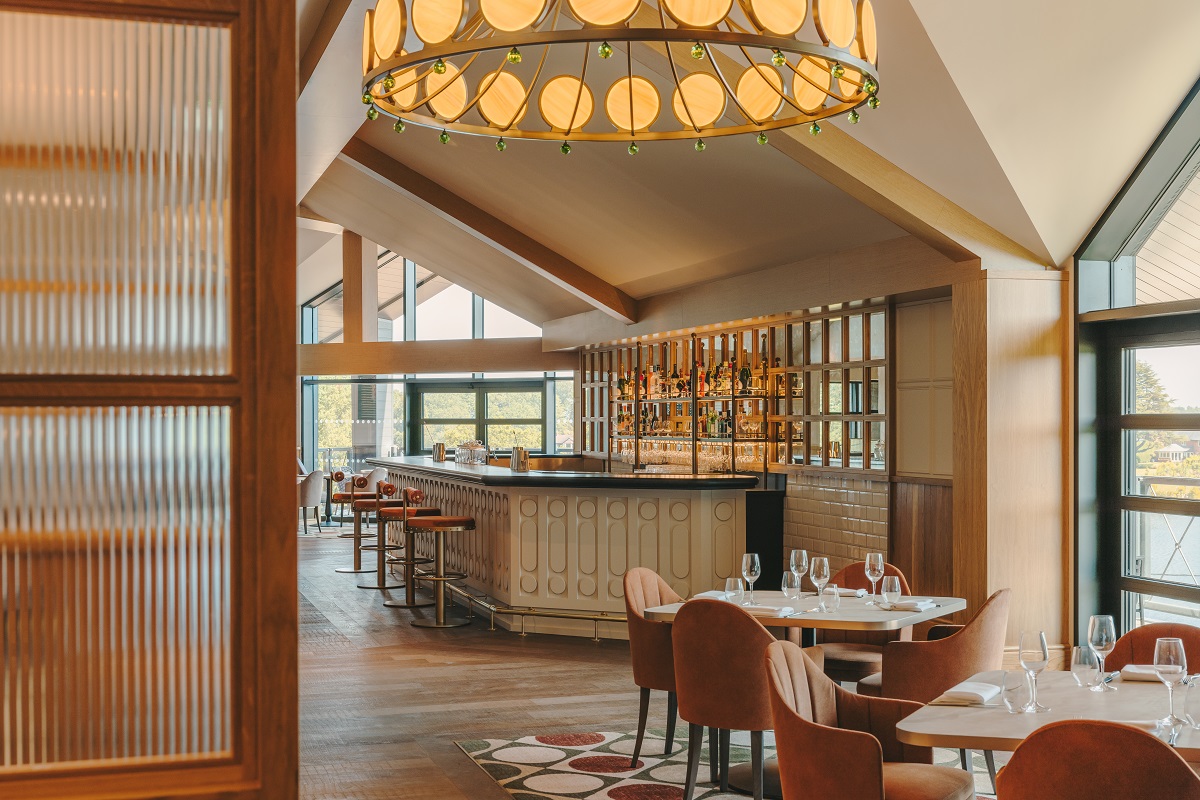 restaurant design at Fairmont Cheshire, The Mere by Bergman 