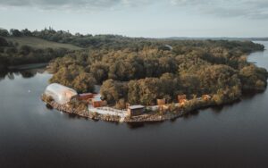 Situated on the edge of Lough Erne in County Fermanagh, Northern Ireland, Finn Lough is a family-run waterfront retreat immersed in ancient woodland and lakeside wilderness