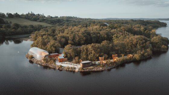 Situated on the edge of Lough Erne in County Fermanagh, Northern Ireland, Finn Lough is a family-run waterfront retreat immersed in ancient woodland and lakeside wilderness