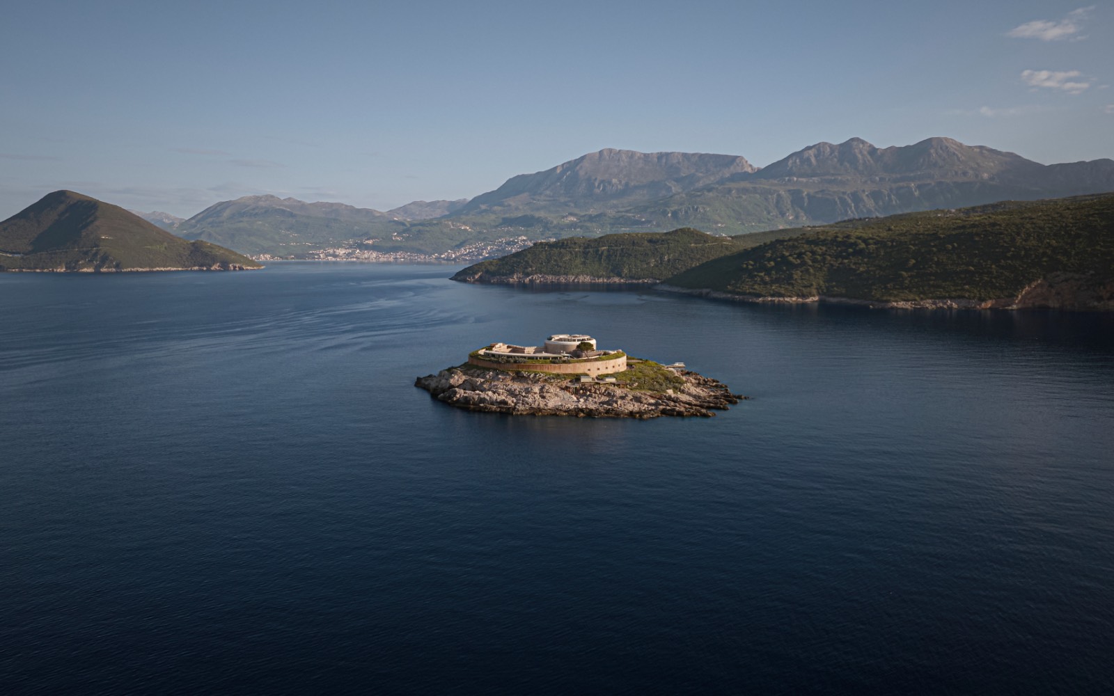 Mamula Island by Banyan Tree - Boka Bay Entrance View