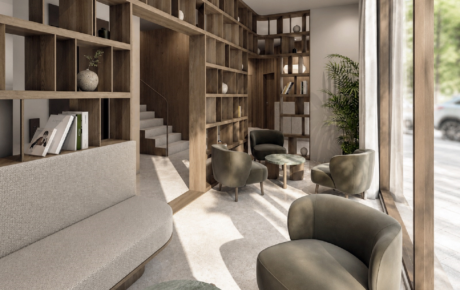 interior render Bob W Valencia
