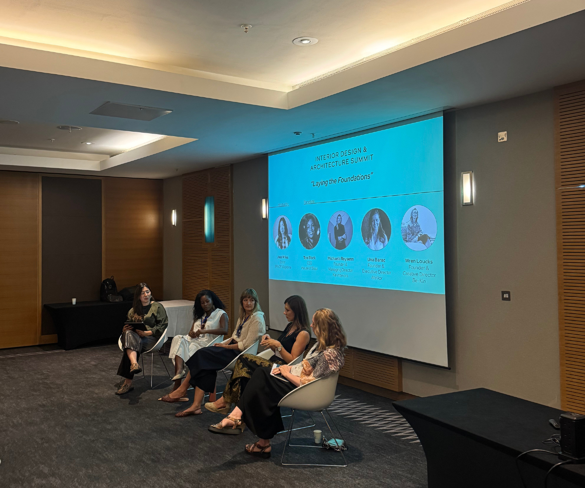 Jess Miles panel discussion at the Interior Design & Architecture Summit 2026