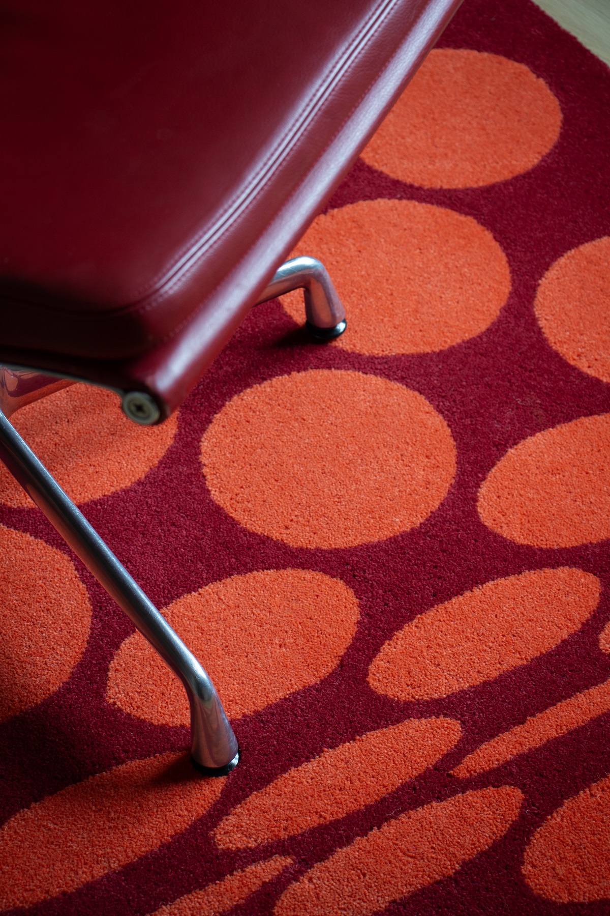 Dotty Bright Rug detail - design from Richard Allan London archives