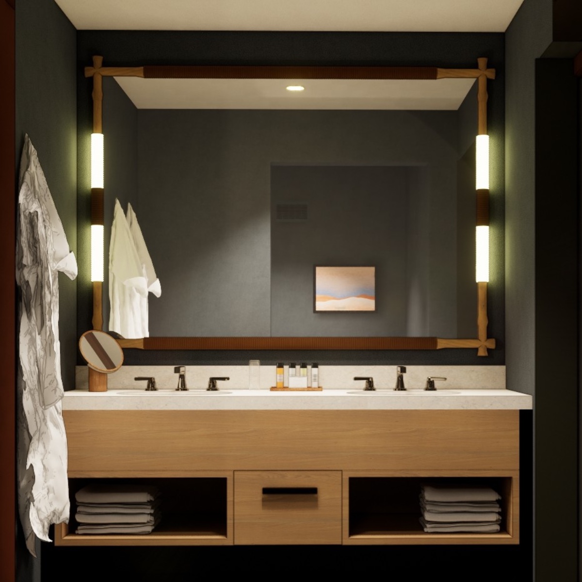 Sheraton Kauai Coconut Beach Resort - Deluxe Oceanfront Suite Collection Bathroom