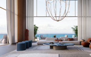 Bergman Design House has revealed new details of their completed design vision for Mondrian Al Marjan Island Beach Residences