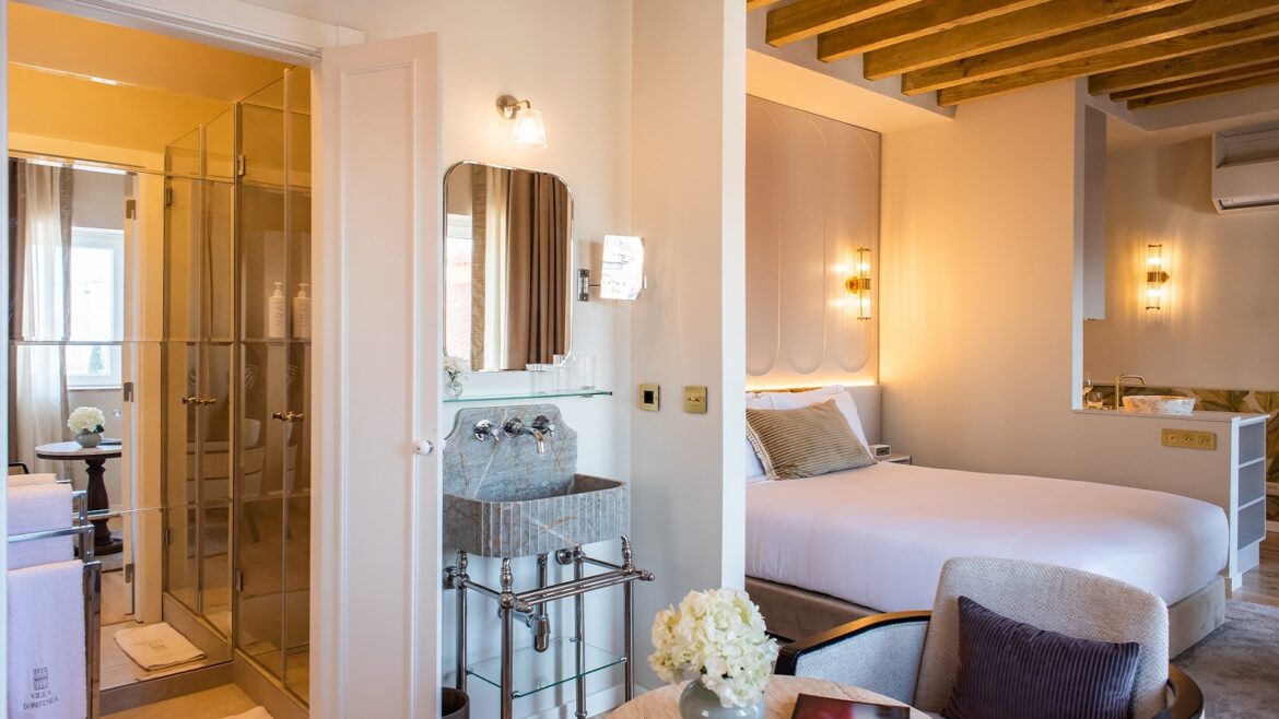 Villa Dorothéa, a unique new boutique hotel in Lisbon’s Lapa district, occupying a beautifully restored 19th century hamlet