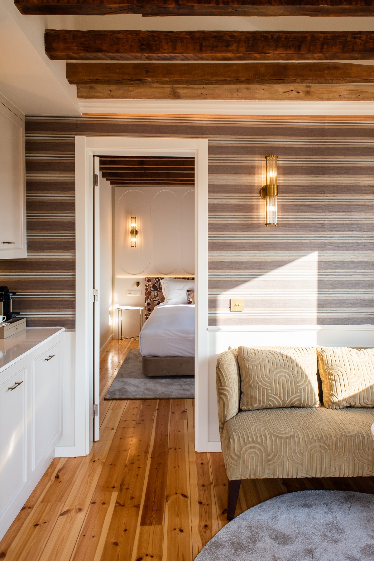 guestsuite view into bedroom