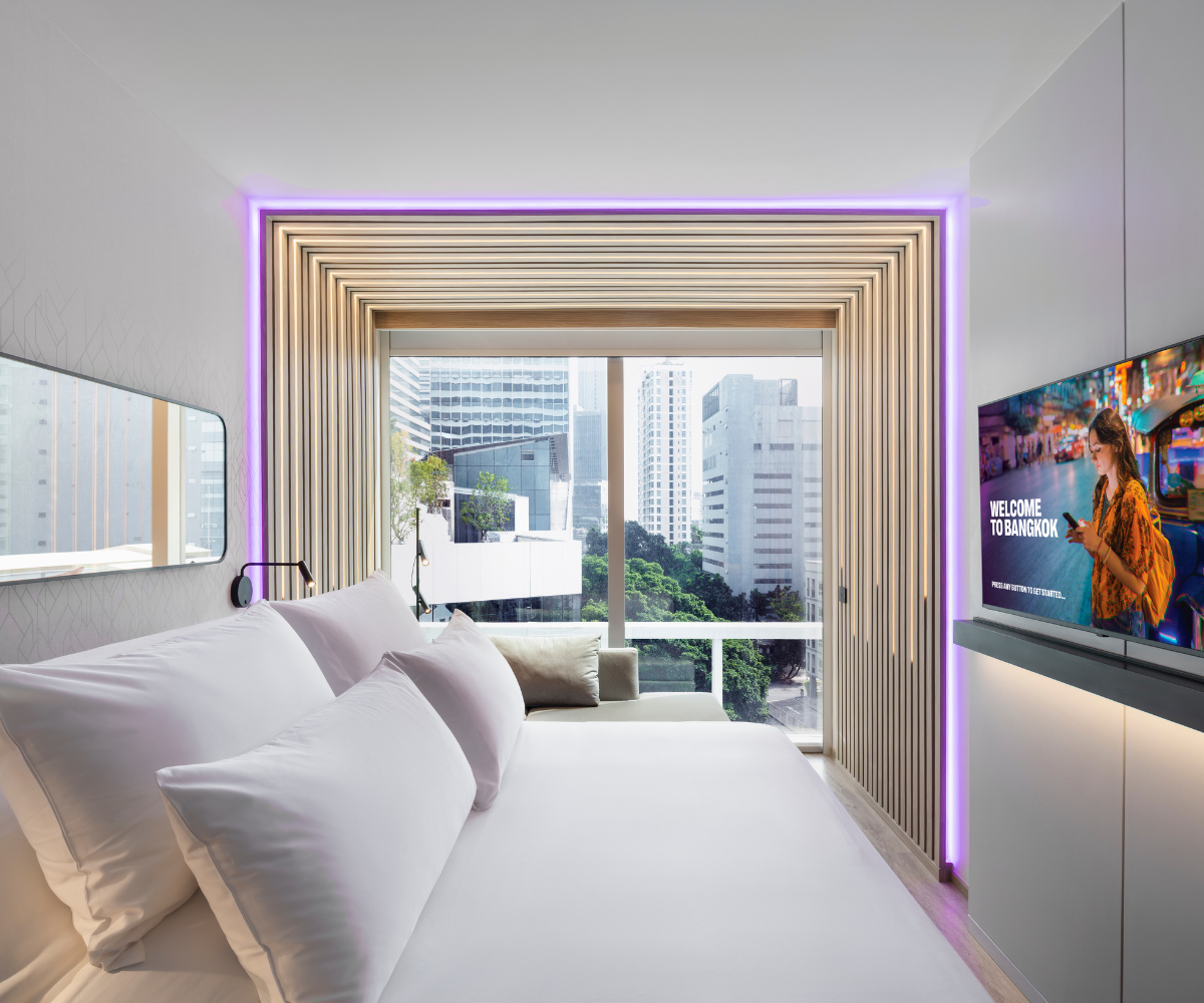 Yotel bedrooms