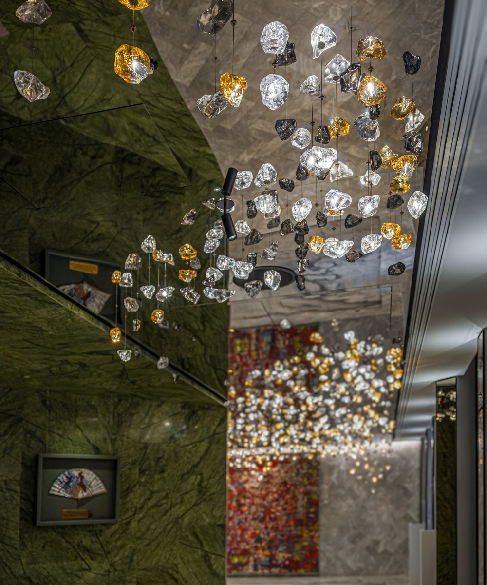 Preciosa lighting in Mandarin Oriental Mayafir