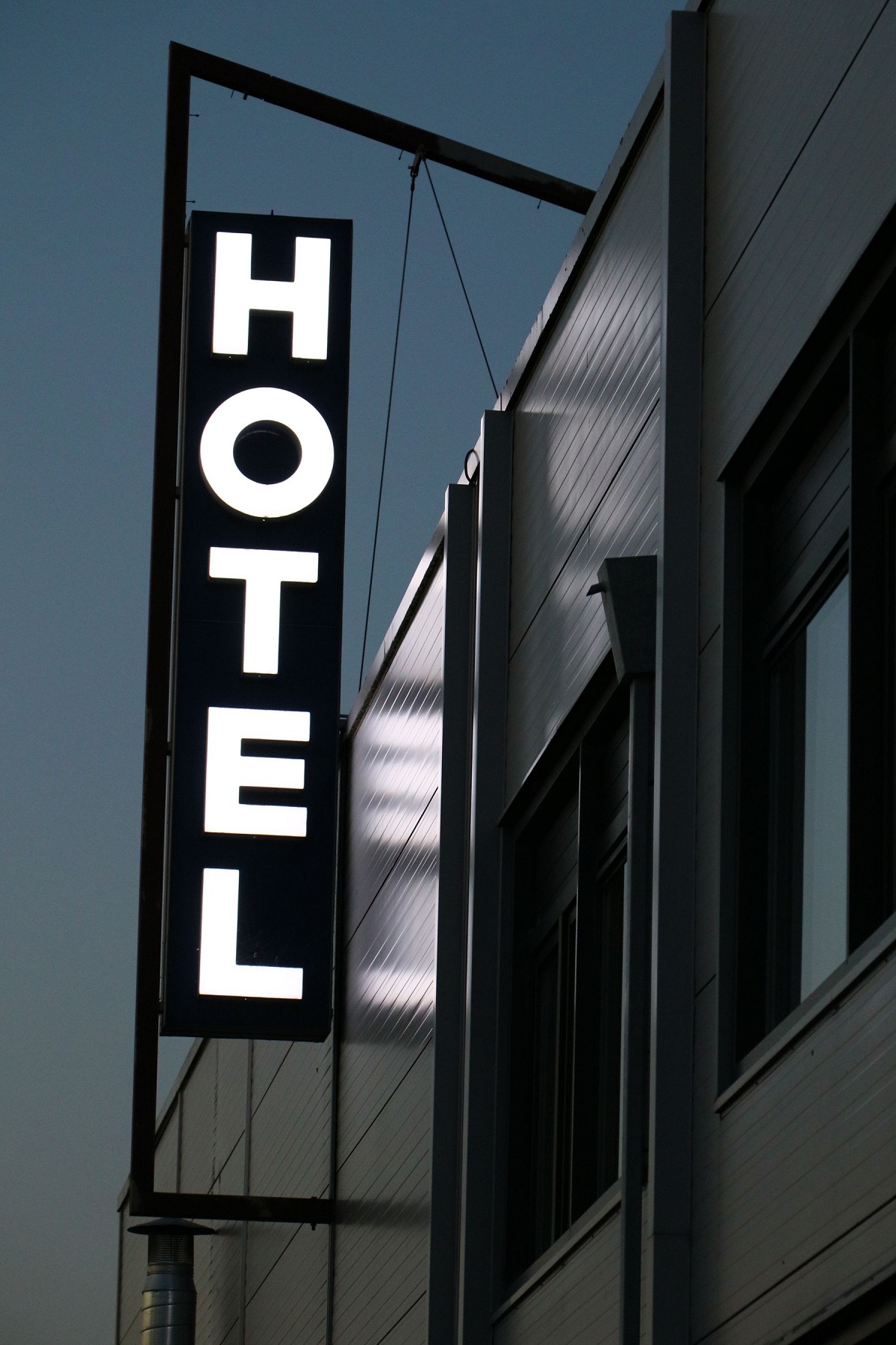 hotel signage