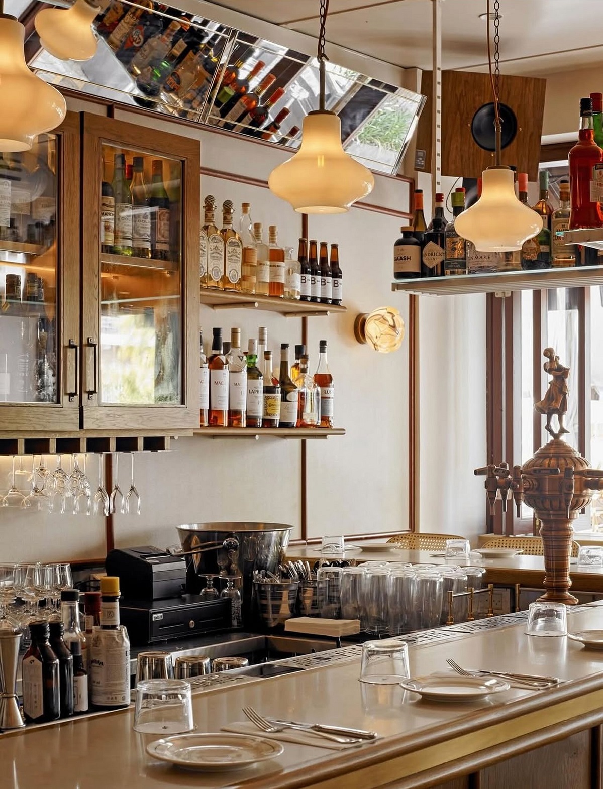 lighting by Loomlight in bar