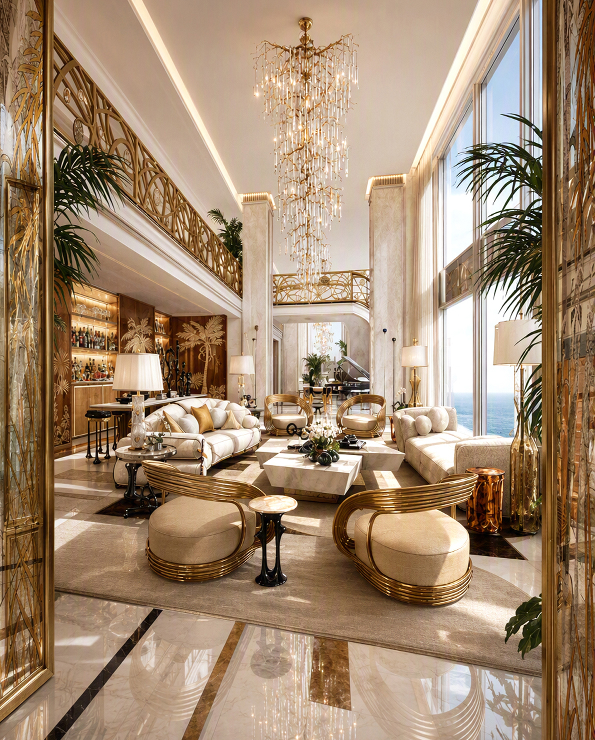Wynn Al Marjan Island has unveiled the Mayfair Apartment and Paris Apartment