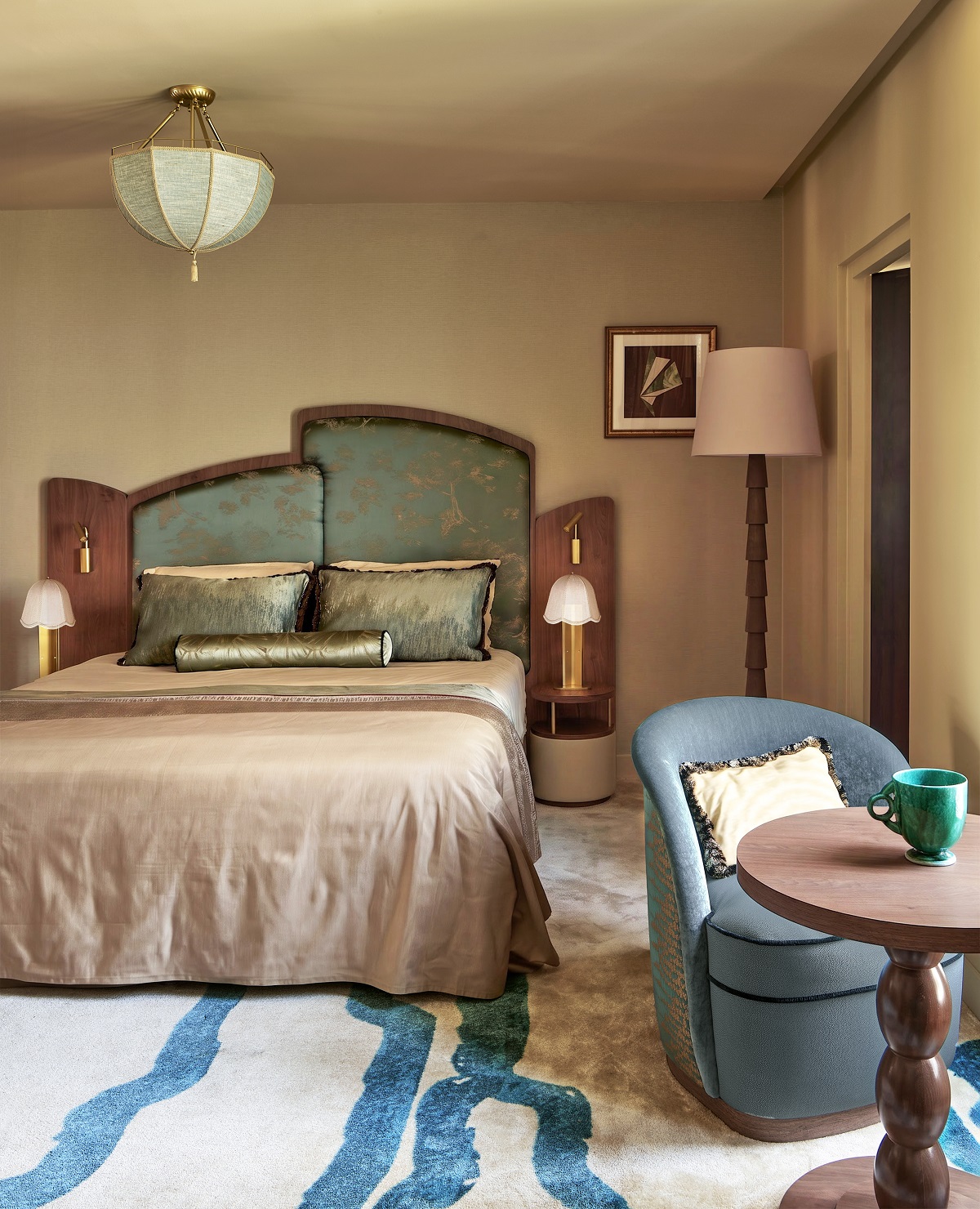 custom headboards, designed in-house by Maison Numéro 20