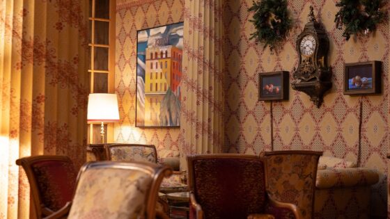 art curated by Artiq on the walls at Kulm Hotel St. Moritz