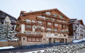 Exterior view of , Saint Roch, Maisons Pariente’s new alpine address