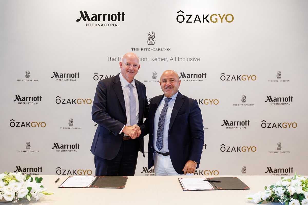 Marriott International has announced it has signed an agreement with Özak GYO 