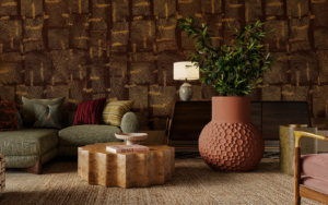 large terracotta stellar pot by Indigenus