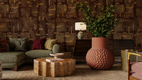 large terracotta stellar pot by Indigenus