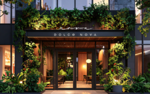 Dolce Nova hotel entrance
