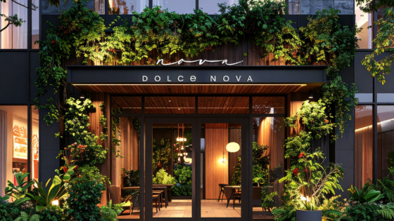Dolce Nova hotel entrance
