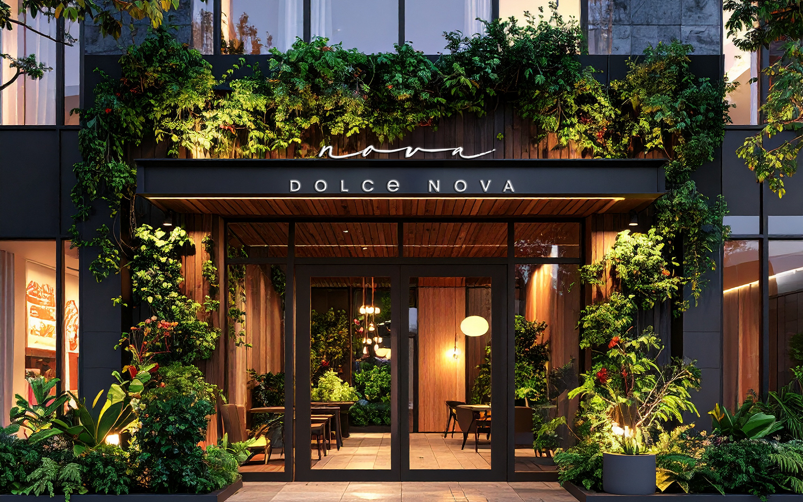 Dolce Nova hotel entrance