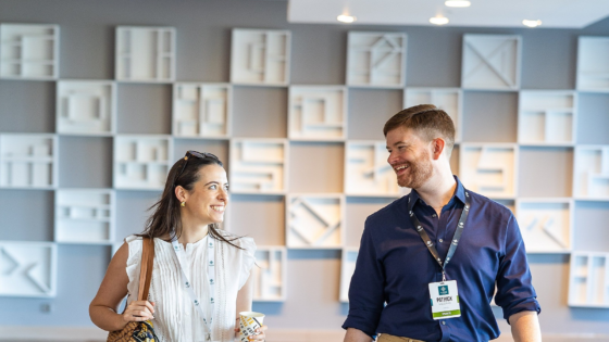 Patrick McCrae, Artiq's CEO, and Art’s Director Beth Fleming