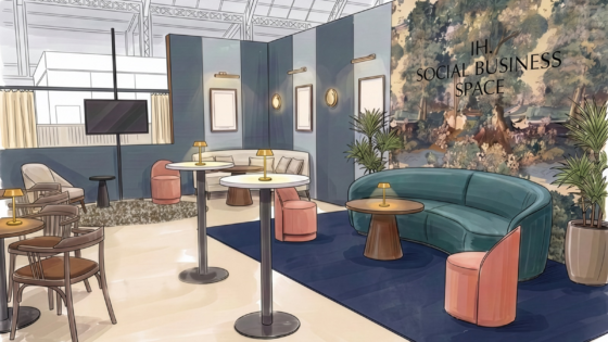 Hotel Designs gets an exclusive sneak preview of the Social Business Space created by the design studio Design Command, at this year’s Independent Hotel Show,