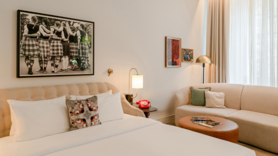 Virgin hotels bedroom image