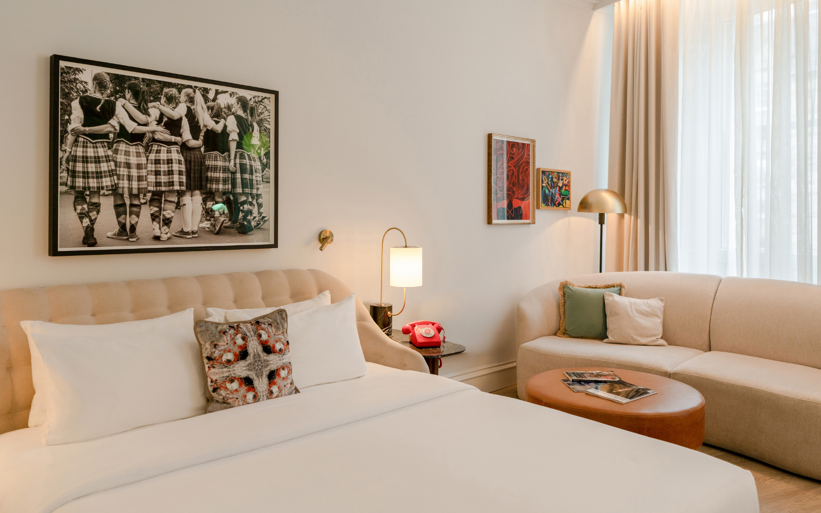 Virgin hotels bedroom image
