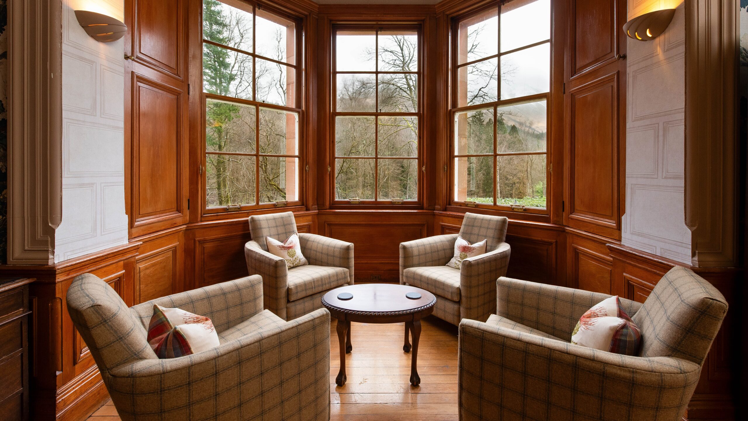 Glencoe House with Newmor bespoke block wallcovering