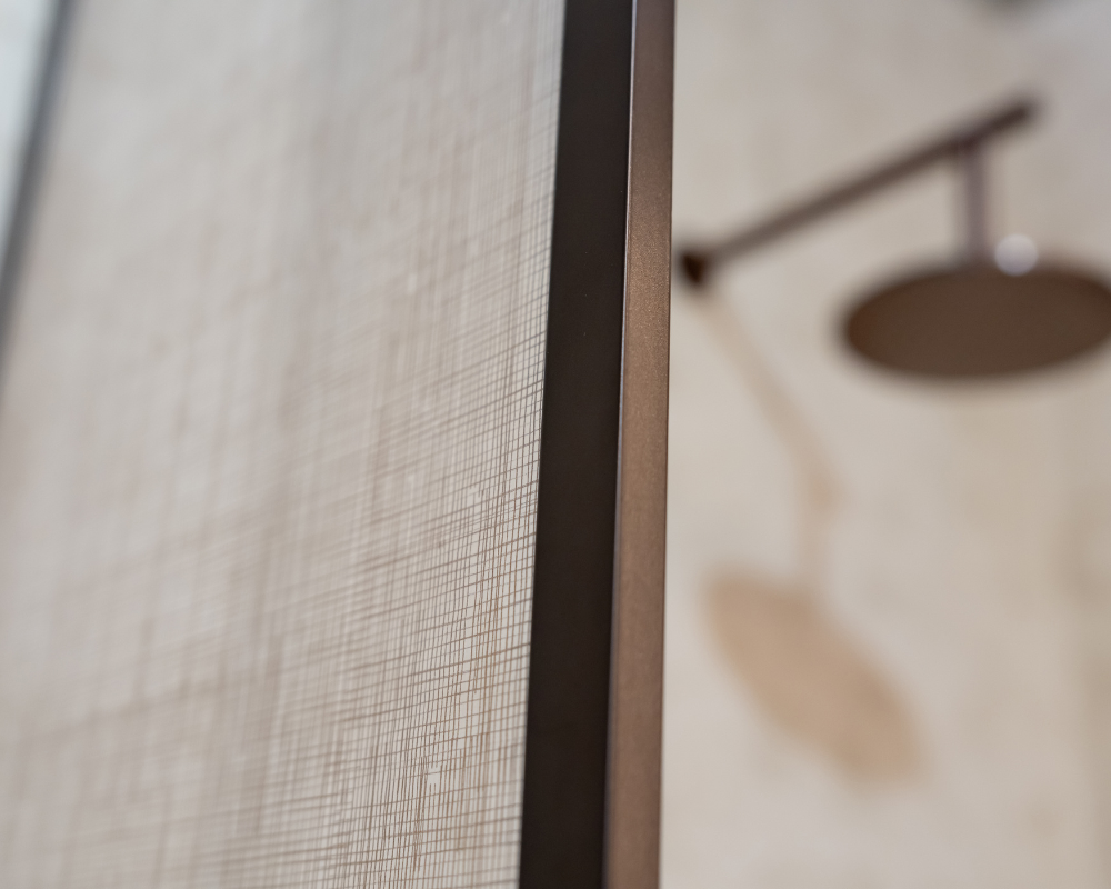 Majestic linen print