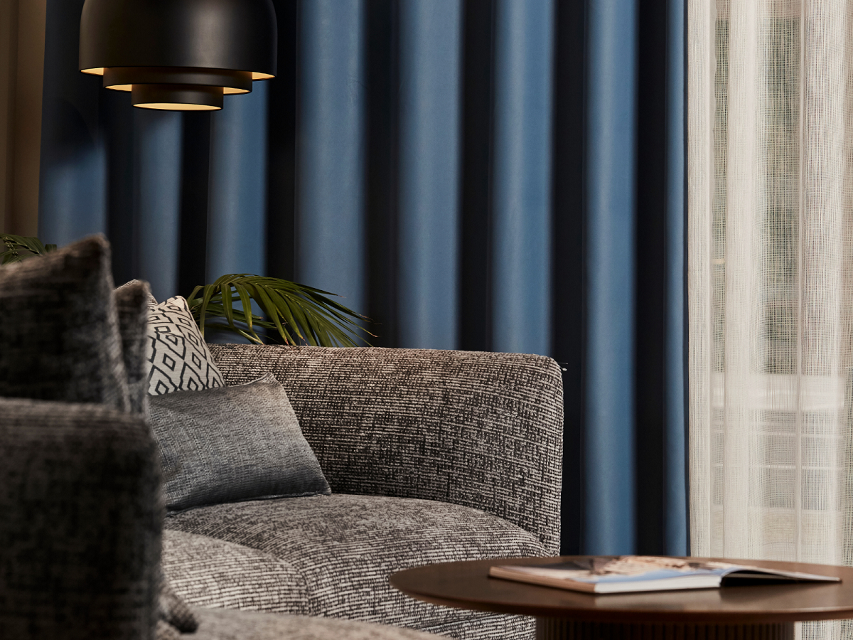 blackout contract fabric from edmund Bell